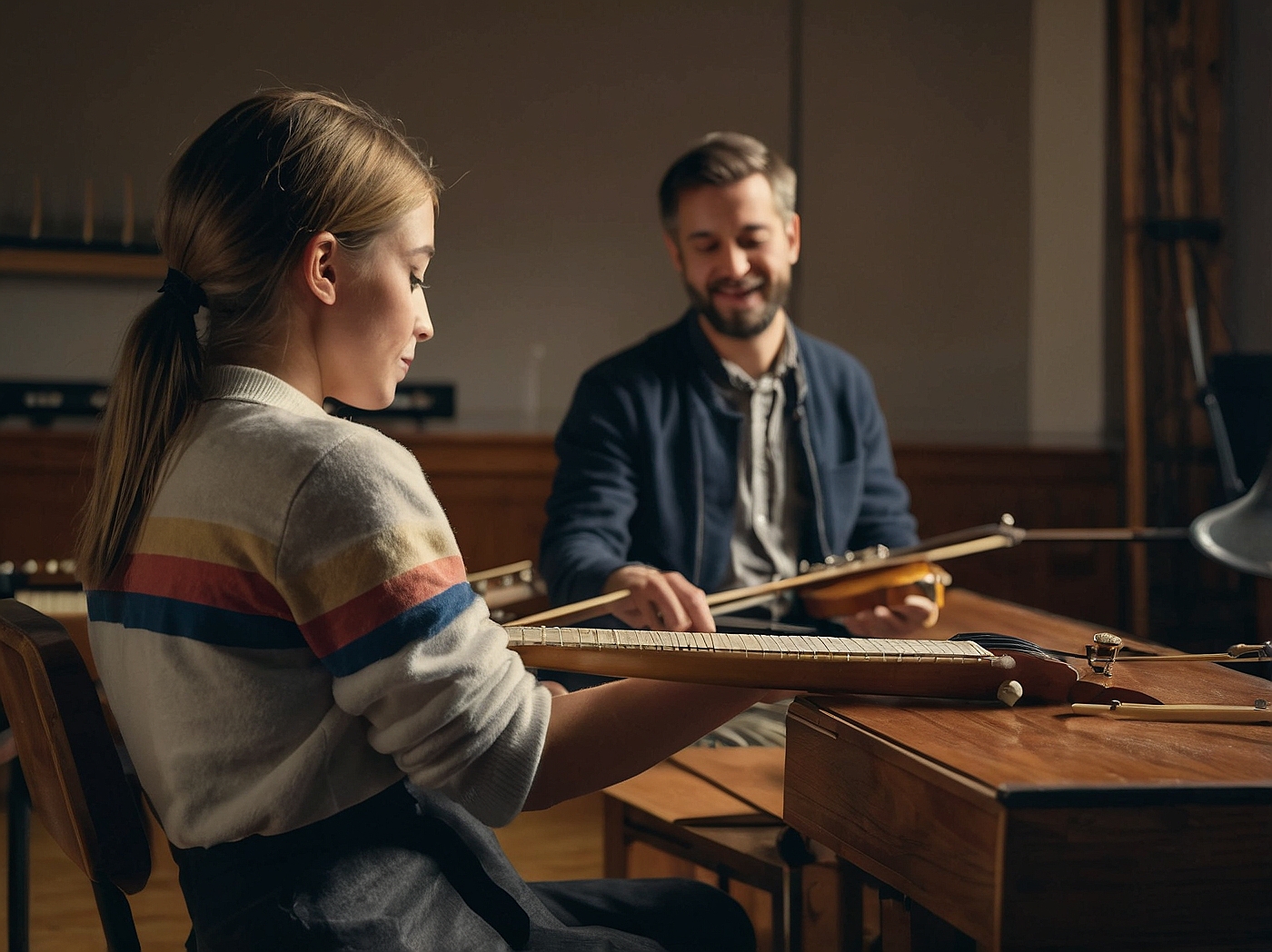 Guitarra y Bajo Moca